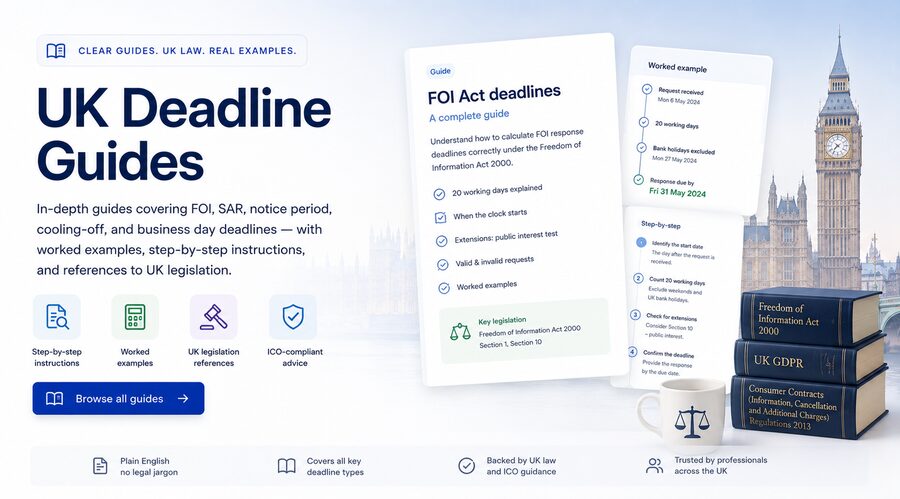 Deadline Calculator guides preview